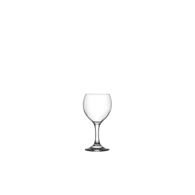 Стъклена чашa  на столче за бяло вино 210мл LAV -MIS 549YHD-(HORECA)