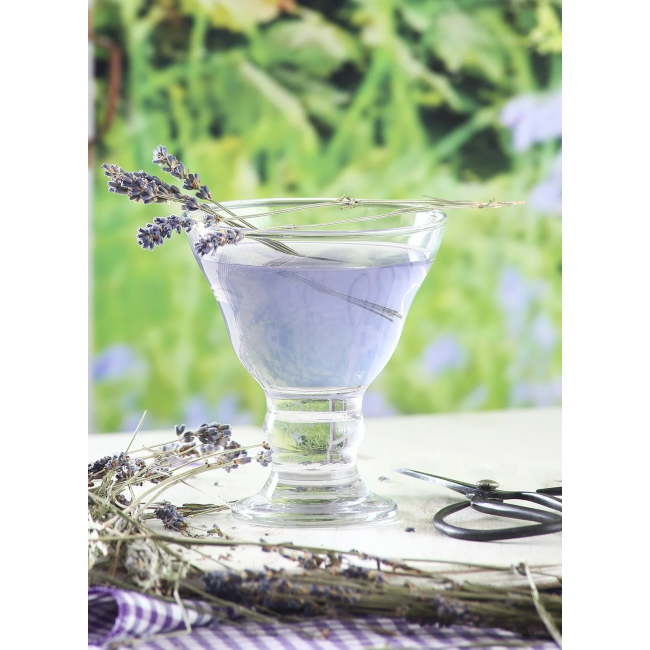 Стъклена чаша за  мелба / десерти 255мл  ORN 319 - Lav
