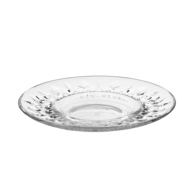 Стъклена чинийка ф12,4см за чаша за турски чай 170мл ODIN (ODN 267) - Lav 