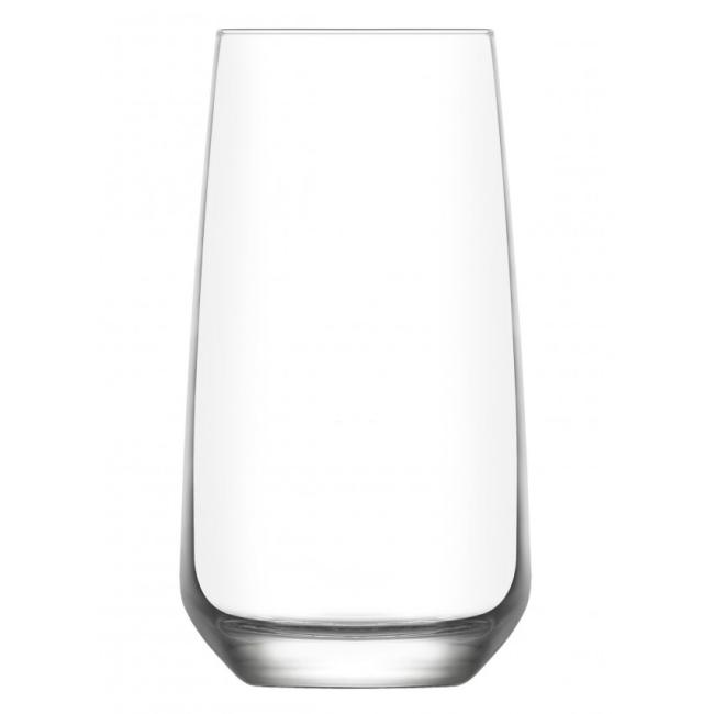 Стъклена чаша за вода / безалкохолни напитки  висока 480мл  LAL 376 - Lav