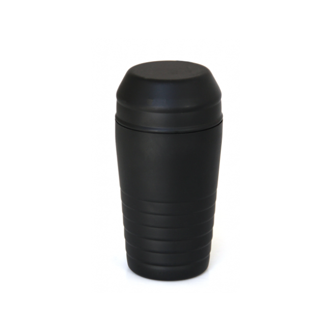 Иноксов шейкър с филтър черен  600мл (500203) - Horecano