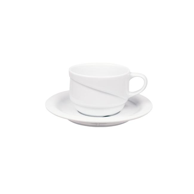Порцеланова чашка с чинийка 90мл  X-TANBUL (XT 02 KT)ГП  - Gural Porselen
