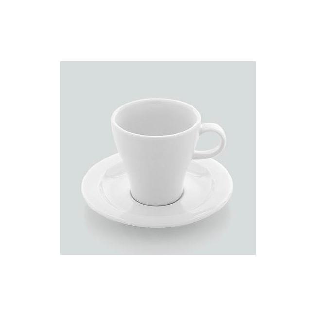 Порцеланова чашка с чинийка 160мл ГП-ACAPULCO-(ACP 160 CFT) - Gural Porselen