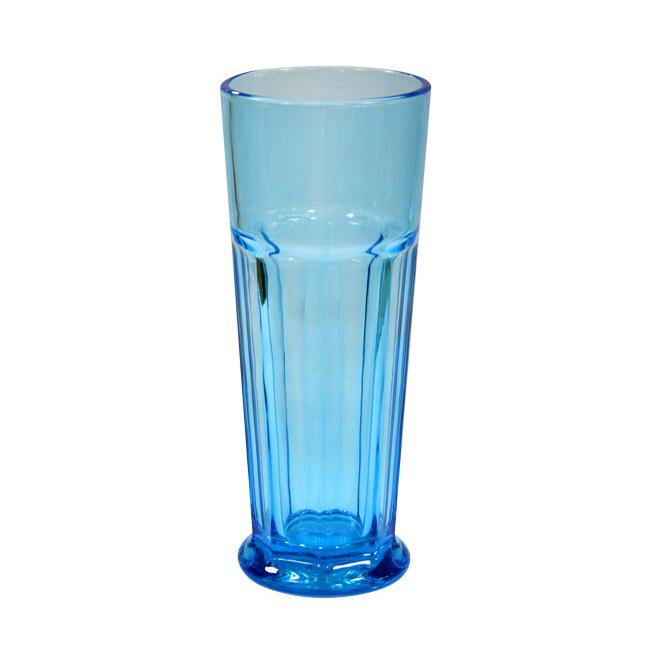 Стъклена чаша за коктейли синя 450мл HORECANO-(YHJ20214) 