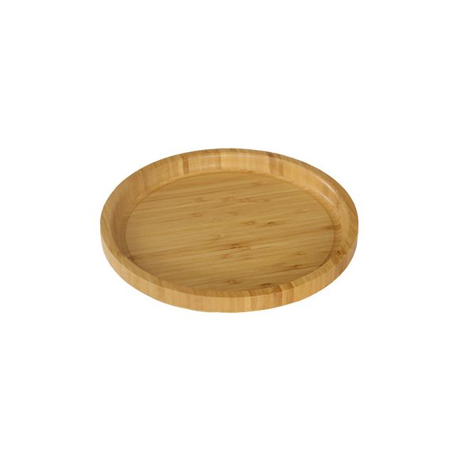 Бамбукова кръгла табла ф34.5xh2.5см  HORECANO-(HC-93800)