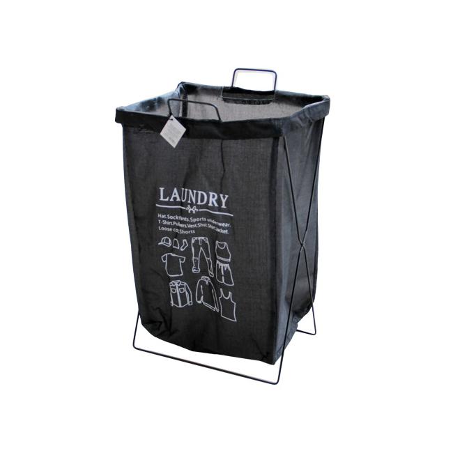 Кош за дрехи голям 35х26х59см черен CN-(M-93985) - Horecano 