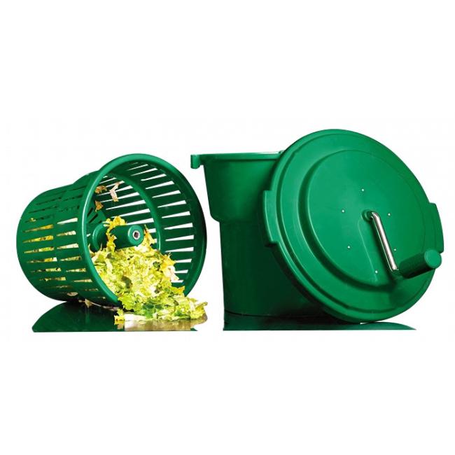 Пластмасова професионална центрофуга за зеленчуци dia зелена  19л   46,5x56,5см  JW-(JW-SP19) - Horecano
