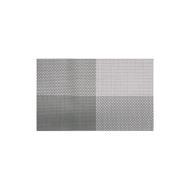 Подложка сиво/бяло 30х45см PVC  (4170) - Horecano