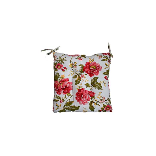 Текстилна възглавница 45x45см с червени рози N-574(5516) - Horecano