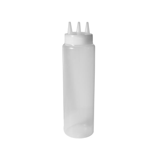 Пластмасова бутилка за сосове за декорация 18,6см CN-(А0060) - Horecano
