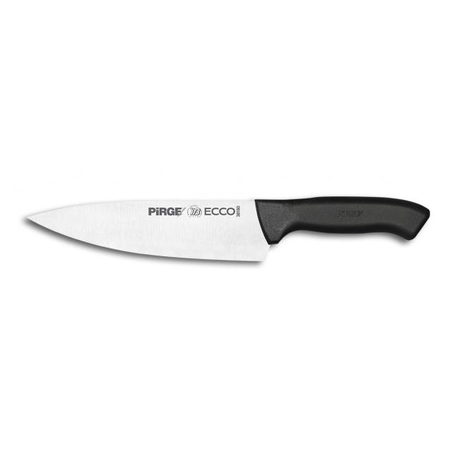 Нож готварски  от неръждаема стомана  черен 19см (38160) PIRGE-ECCO 