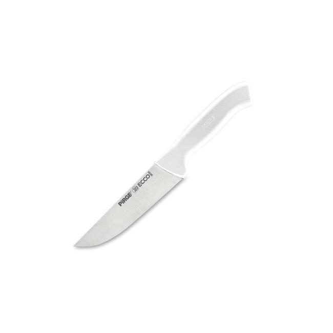 Нож за месо №1 от неръждаема стомана     14,5см. бял  PIRGE-ECCO-(38101)(PRO-2001-310121)