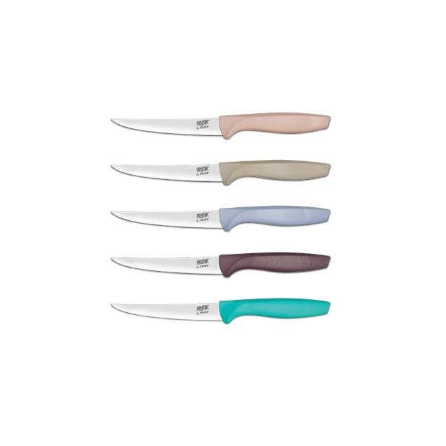 Нож за белене от неръждаема стомана 12см различни цветове (43213) PIRGE-PRATIK