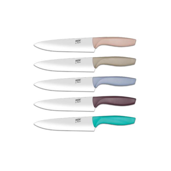 Нож готварски от неръждаема стомана 18см различни цветове (43231) PIRGE-PRATIK 