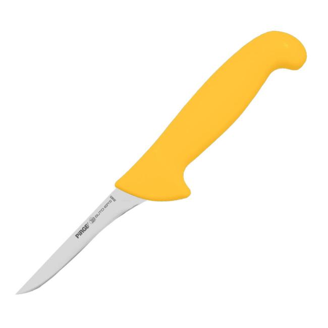Нож за обезкостяване от неръждаема стомана 10см жълт PIRGE-BUTCHER'S-(35014)