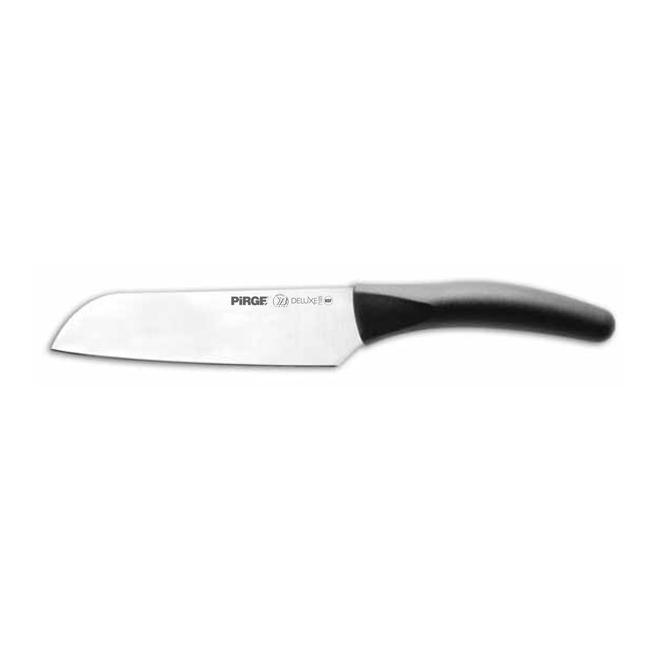 Нож SANTOKU  от неръждаема стомана   черен 18см (71329) PIRGE-DELUX 