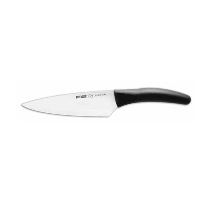 Нож готварски от неръждаема стомана  черен   16см  (71326) PIRGE-DELUX 