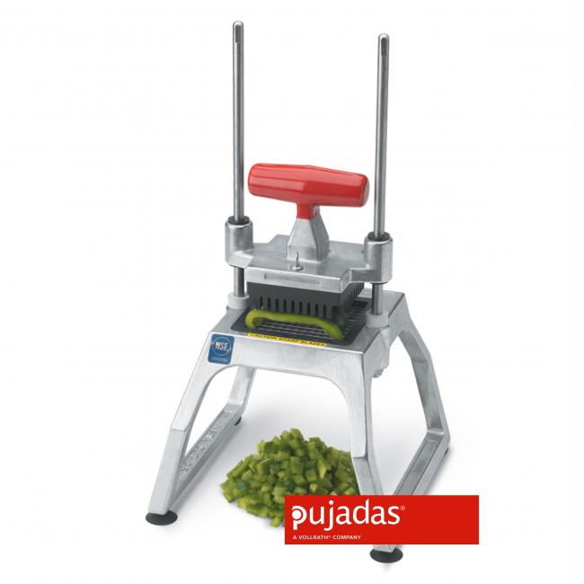 Иноксова машина малка за рязане на плодове/зеленчуци на кубчета 12,7мм  - Pujadas