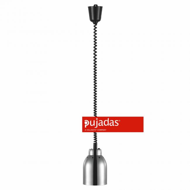 Отопляема лампа инокс, ф16см, 230V, кабел 180см - Pujadas