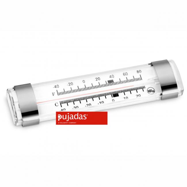 Термометър за хладилник хоризонтален от  -40°C  до +20°C  13,5х3,5см  - Pujadas