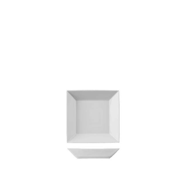 Порцеланова квадратна купа за салата Actual 7,1x7,1xh2,6см - Suisse Langenthal