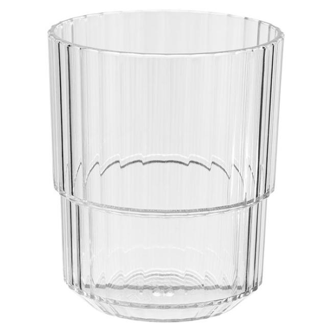 Чаша, тритан, ф8,5см, h10см, 300мл, прозрачна, стакабъл, „LINEA“ - APS