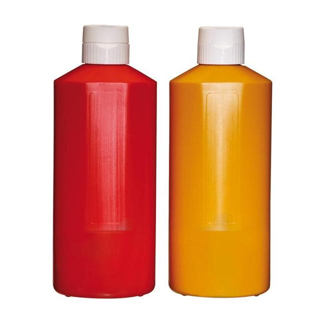 Полипропиленова бутилка за сосове 1,1л, червена - APS