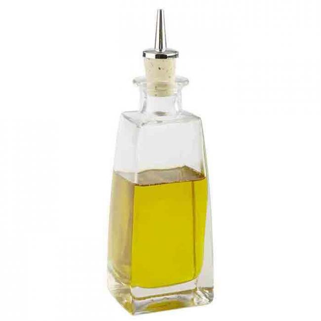 Стъклена бутилка за олио/оцет, 6х5см, h20см, 200мл - APS