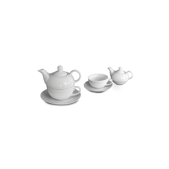 Порцеланов чайник с чаша за чай комплект (SJ0343536/SJ0333435)КП - Китайски порцелан