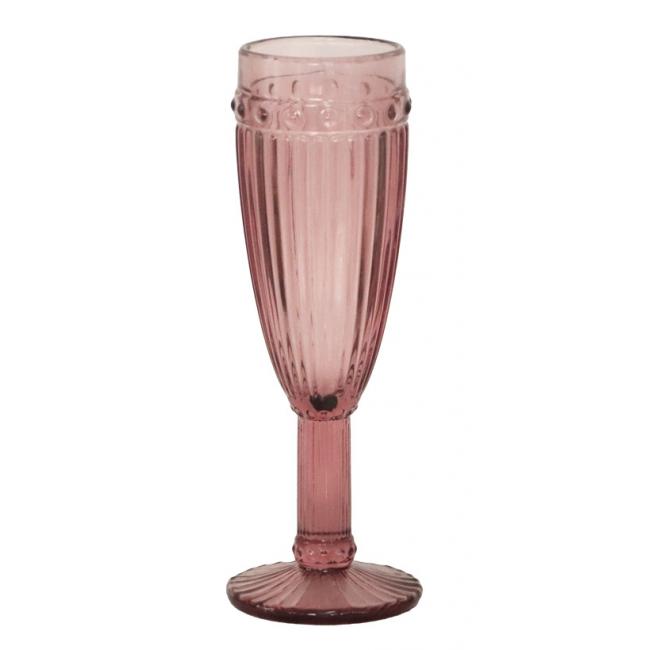 Стъклена чаша за шампанско бордо  ф6х20см  OLD SCHOOL- (HC-93948) - Horecano