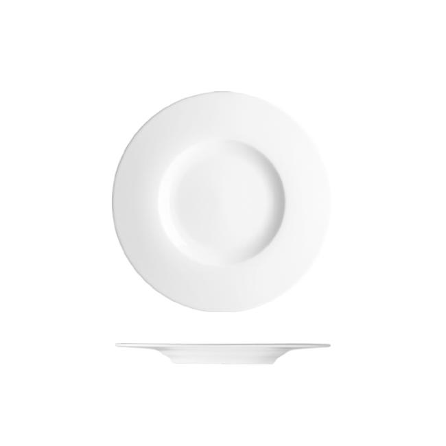 Порцеланова чиния с борд плитка ф22см h1,9см ESSKLASSE - Lilien