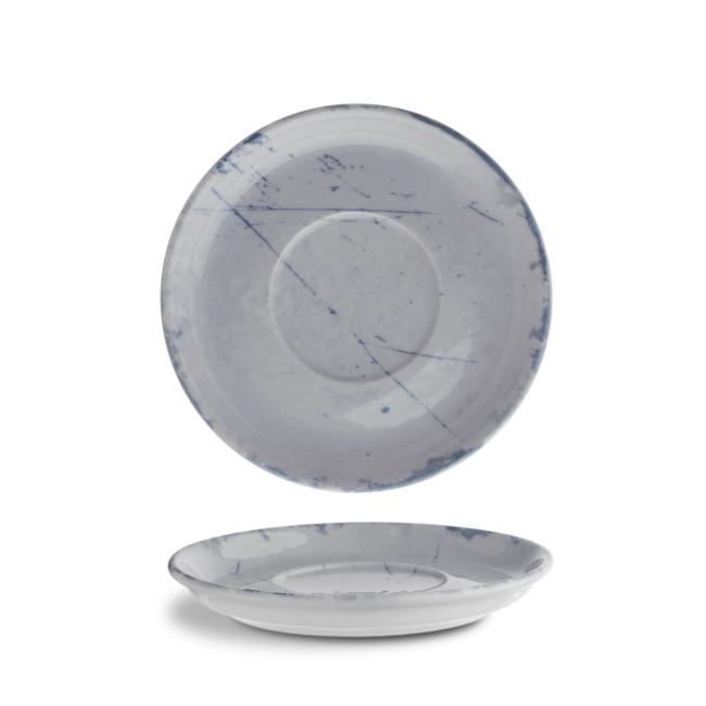 Порцеланова подложна чинийка, 14см, Stone blue - G.Benedikt