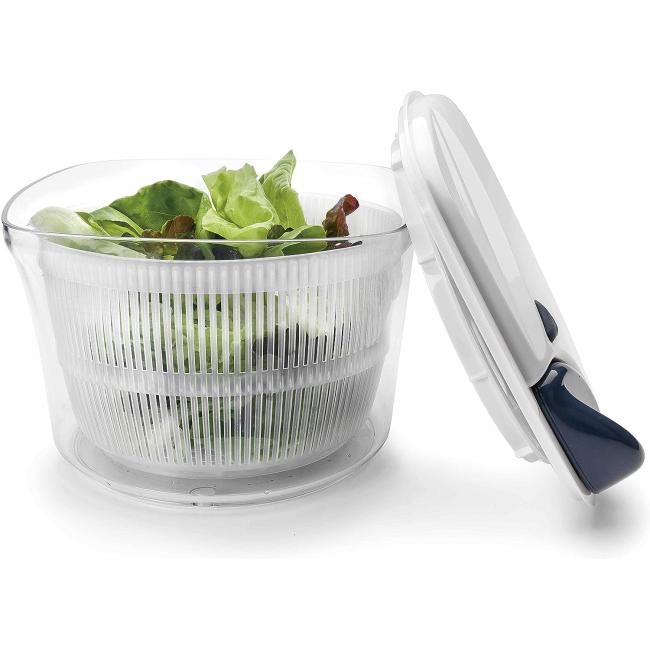 Центрофуга за салата / зеленчуци, полипропилен/пластмаса, 26x20см, 5л, WHITE - Lacor