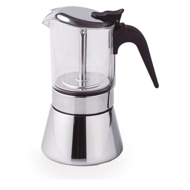 Иноксова кафеварка за 10 кафета, ф10,5см, h21,5см, SIENA – Lacor 