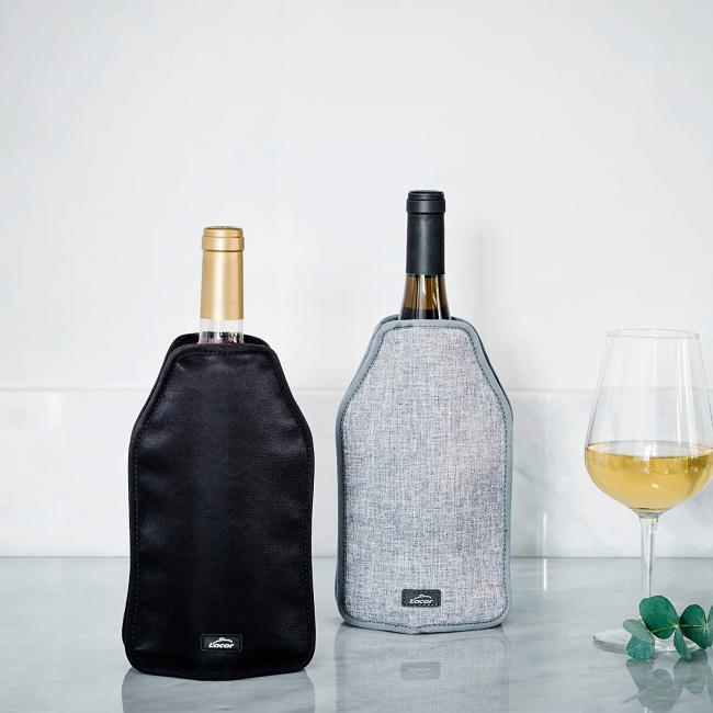 Текстилен охладител за вино, 15x23см, BLACK – Lacor 
