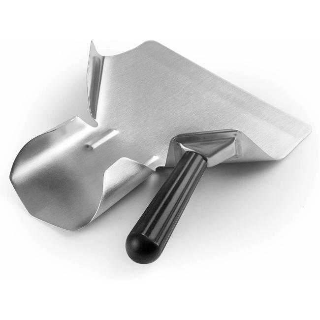 Иноксова лопатка за пържени картофи с пластмасова дръжка, 20x22см – Lacor