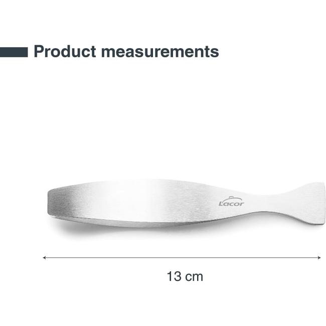 Иноксова пинсета за почистване на риба, 13см – Lacor 