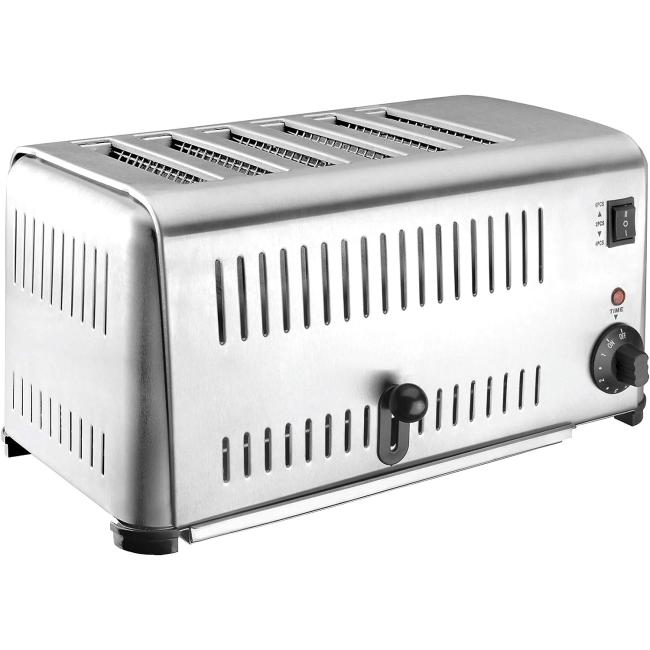 Електрически тостер с 6 слота, 220-240V, 50/60Hz, 2500W, 42x26x22см, 3,9кг - Lacor