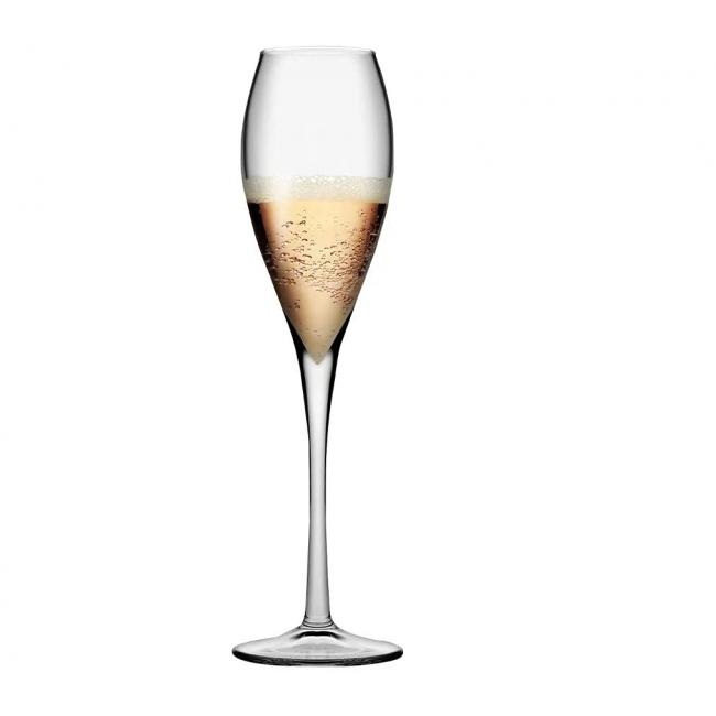 Стъклена чаша за шампанско флейта 225мл MONTE CARLO - Pasabahce