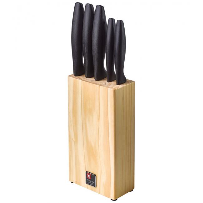 Комплект ножове 5 бр. на дървена стойка Urban - Richarson Sheffield