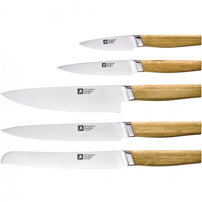 Комплект кухненски ножове  5 бр. на стойка  Nomad - Richardson Sheffield