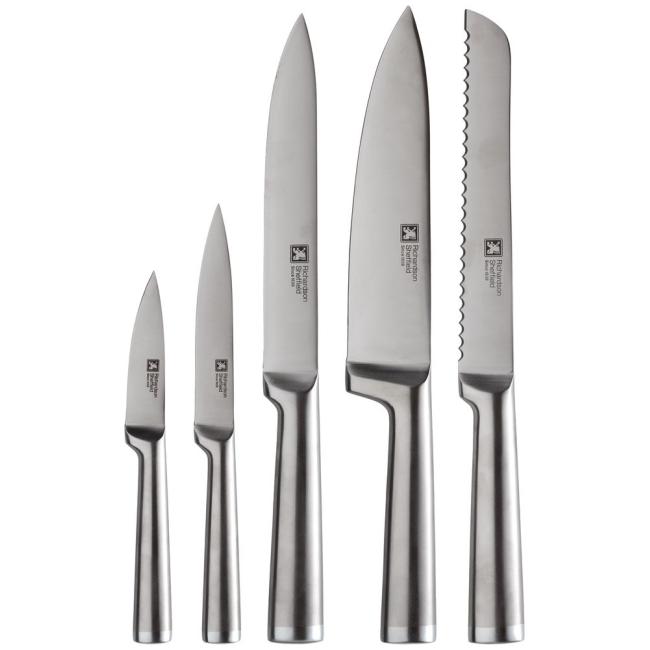 Комплект ножове 5 бр. на магнитна дървена стойка Visage - Richardson Sheffield	