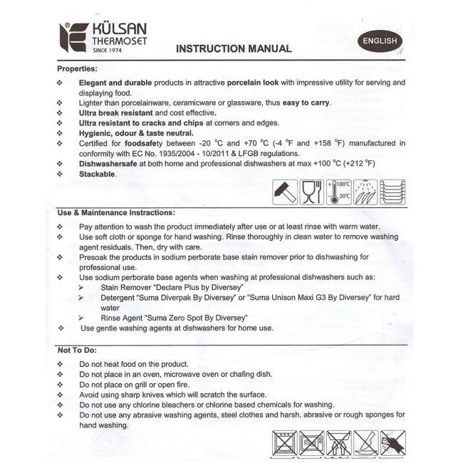 Меламинова кофичка за сервриране ф7,6xh6,5см 140мл черна (48008.BL) - Kulsan