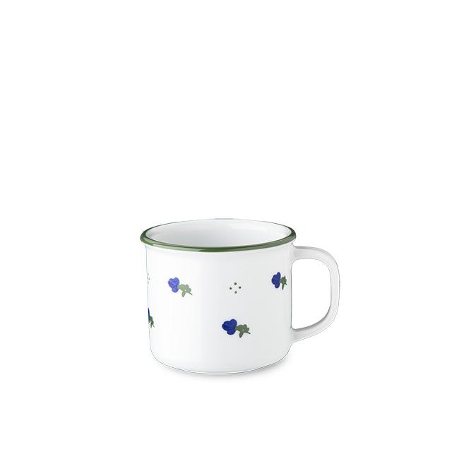 Порцеланова чаша / канче 8см h7см 180мл с декор Altaussee Blau RETRO MUGS - G.Benedikt 
