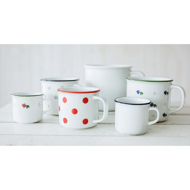 Порцеланова чаша / канче 8см h7см 180мл с декор Altaussee Blau RETRO MUGS - G.Benedikt 