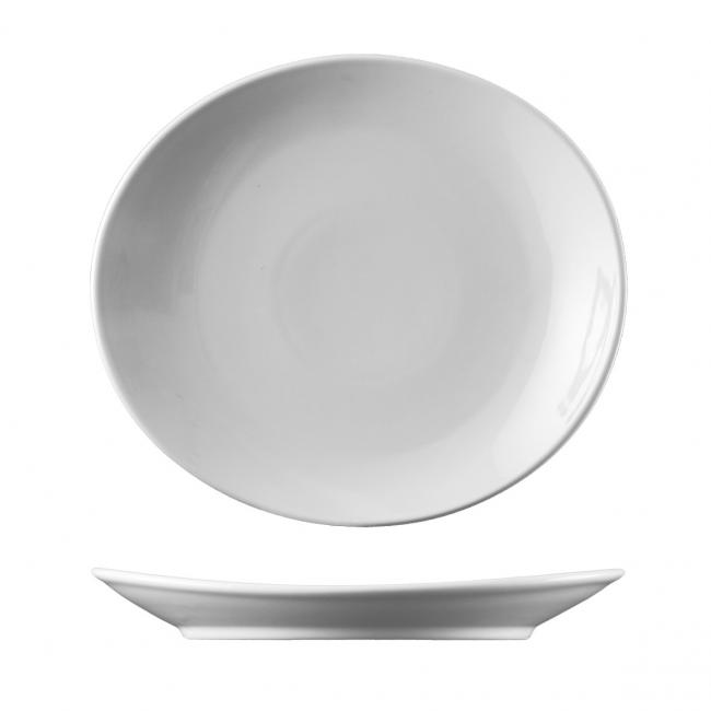 Порцеланова чиния за стек овална 30см JOSEFINE - Lilien 