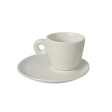 Порцеланова чаша с чинийка за еспресо 70мл  комплект BONNA - BANQUET (BNC 01ESP)