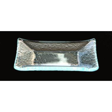 Стъклена чинийка за хапки правоъгълна 6x10см (1716-94-001) - Horecano