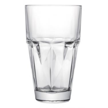 Стъклена чаша за вода / безалкохолни напитки висока 375мл  