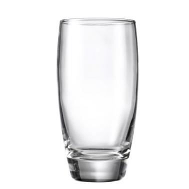 Стъклена чаша за вода / безалкохолни напитки висока 350мл 